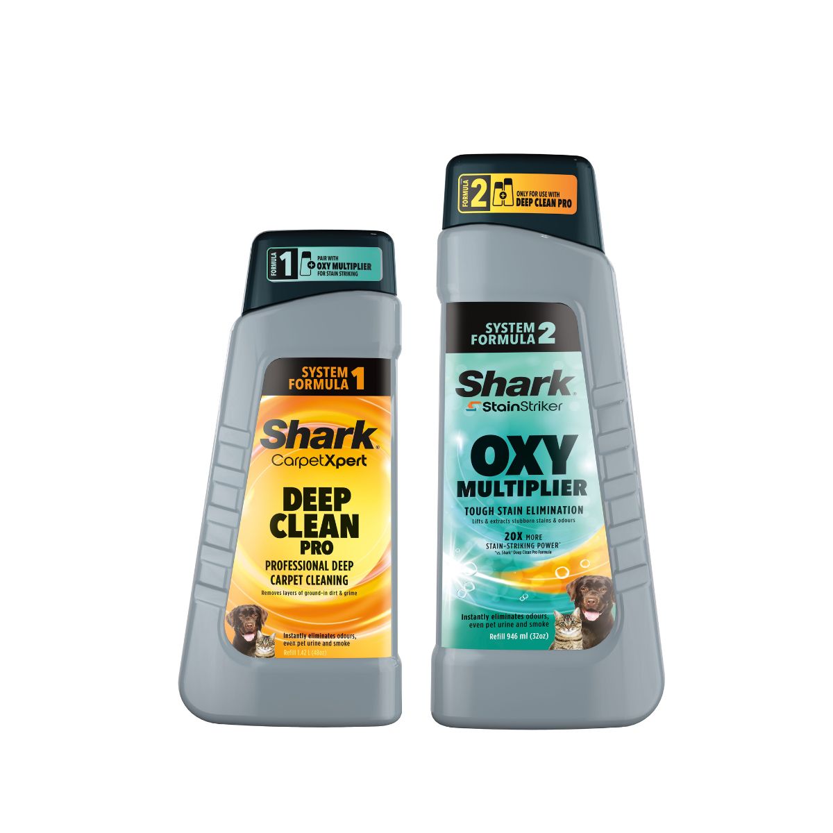 Shark StainStriker & CarpetXpert Formula Bundle