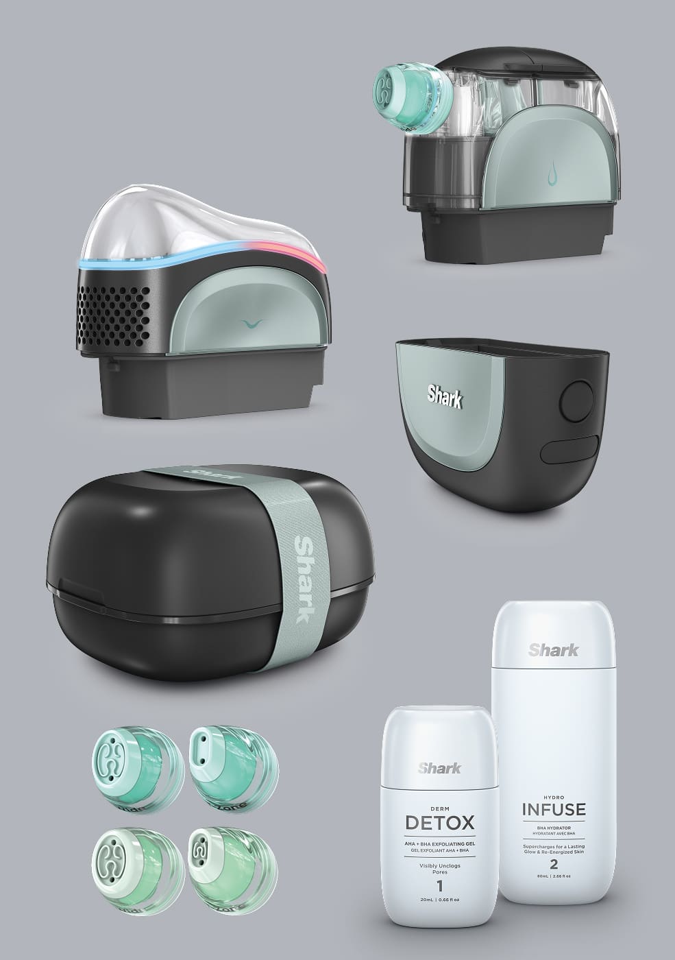 Warm Black FacialPro Glow set